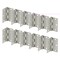 Prime-Line Door Hinge Residential Smooth Pivot, 3-1/2 in. x 3-1/2 in. w/ Square Corners, Satin Nickel 12PK U 11502512 - alternate 2
